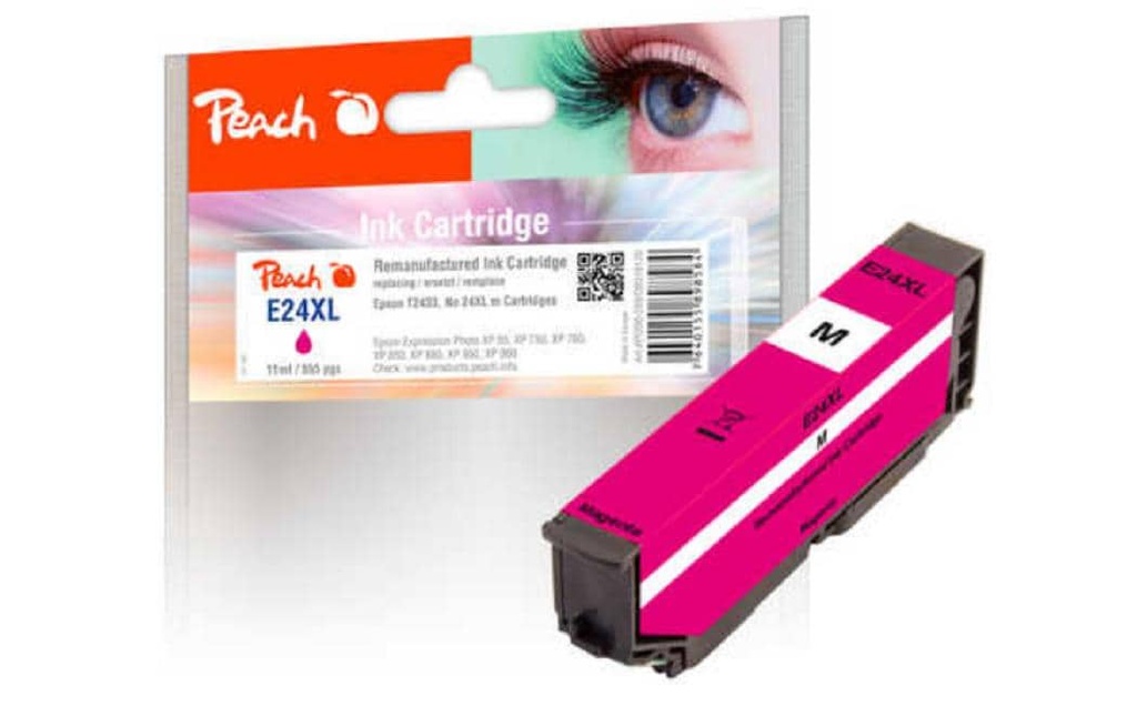 Peach Encre Epson T2433, No 24XL Magenta