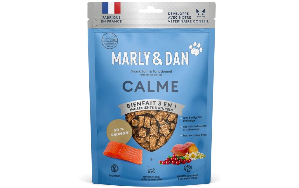Marly & Dan Collation pour chat Calmness, 40 g