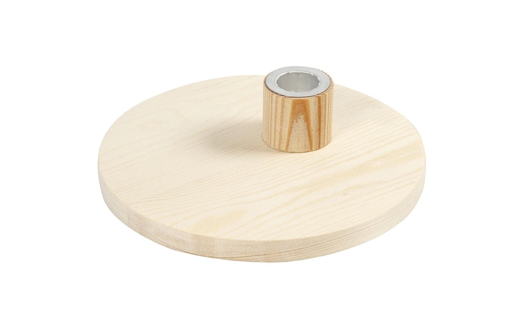 Creativ Company Article en bois Bougeoir Ø 16 cm 1 pièce