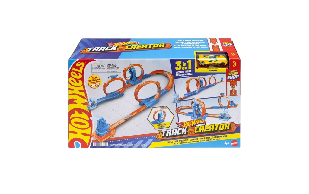 Hot Wheels Track Creator Triple Loop