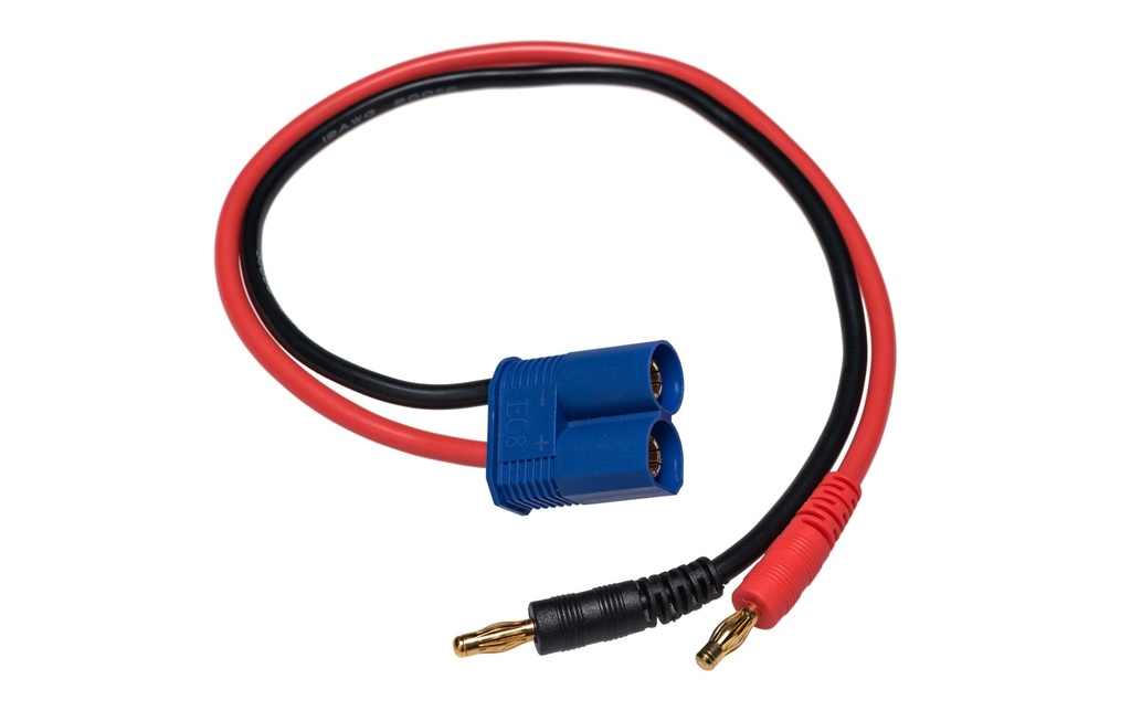 EP Câble chargeur Fiche banane de 4 mm zu EC8