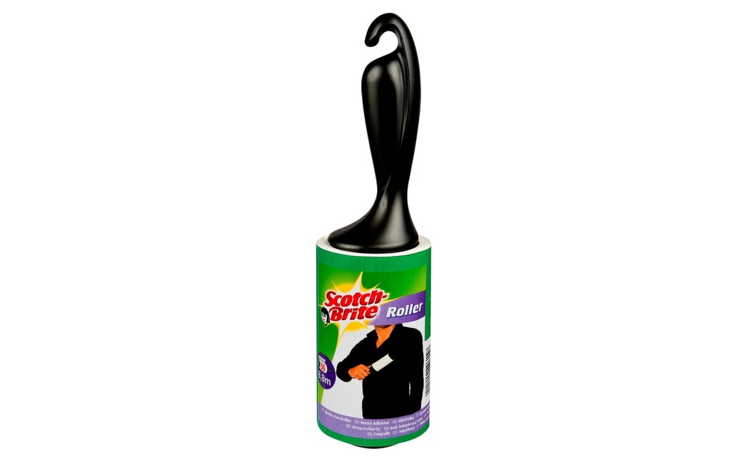 Scotch-Brite Rouleau adhésif pour vêtements Scotch-Brite 1 pièce, 56 feuilles