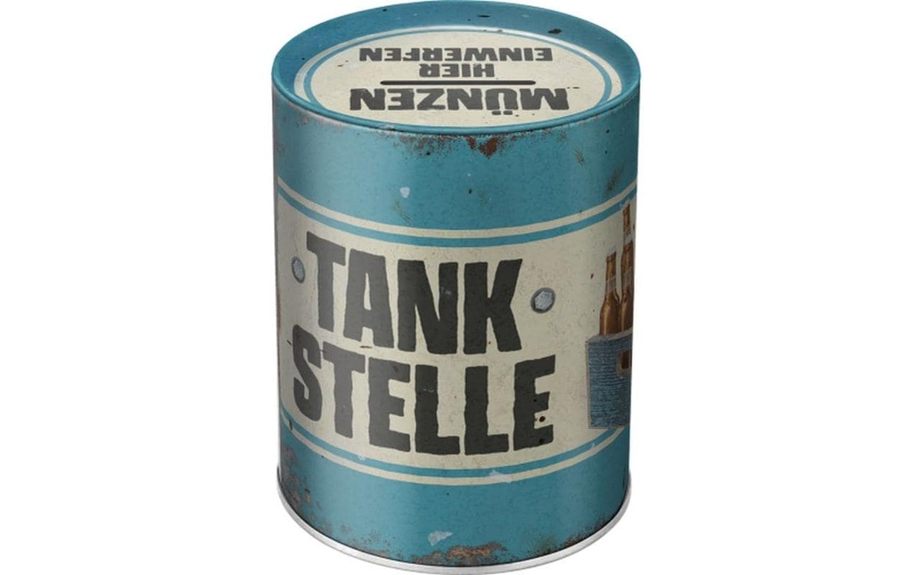Nostalgic Art Tirelire Tankstelle Bier Inscription