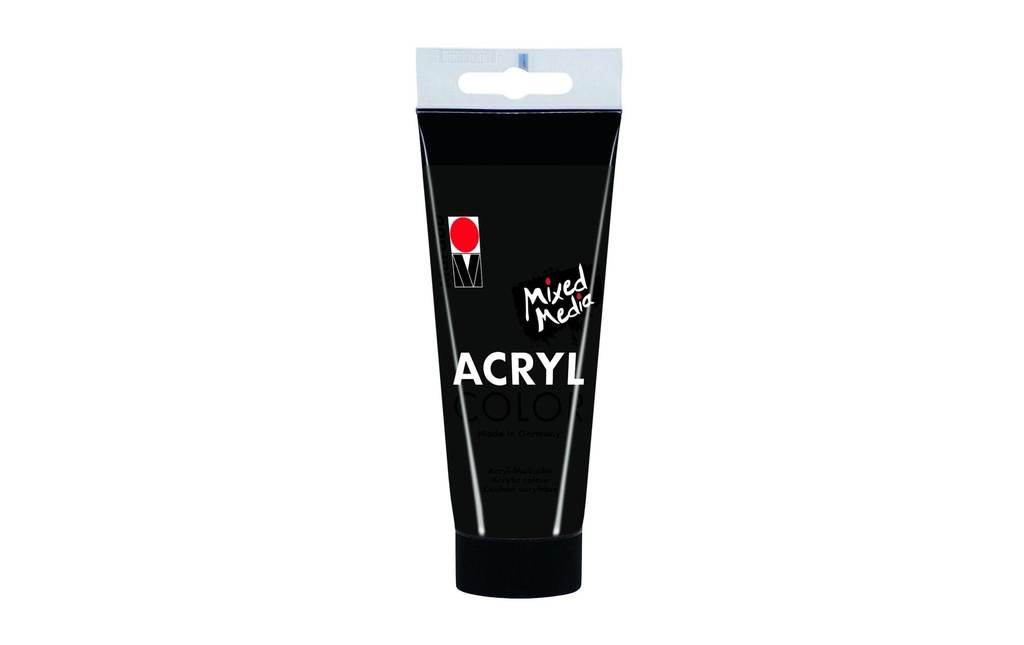 Marabu Peinture acrylique Acryl Color  100 ml, noir
