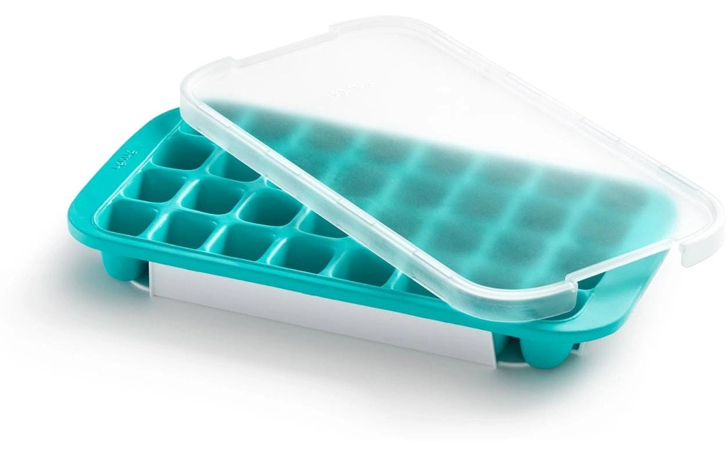 Lékué Moule à glaçon Turquoise