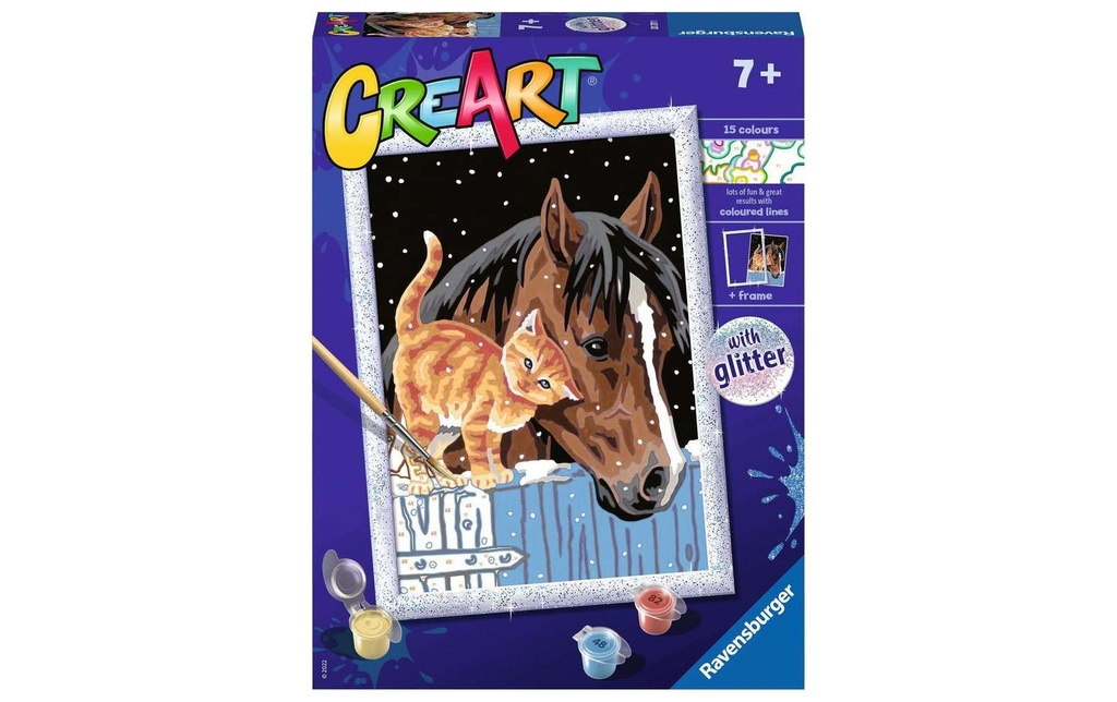 Ravensburger Kits de peinture CreArt: Stable Friends