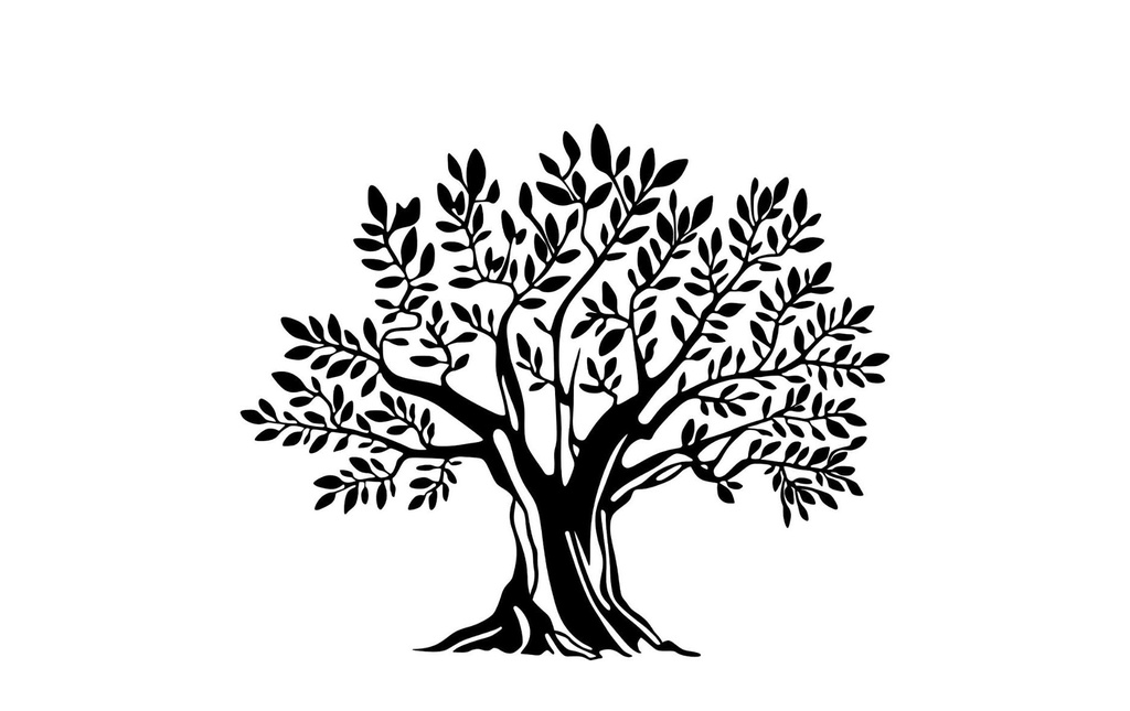 Wallxpert Décoration de mur Monumental Tree 70 x 58 cm