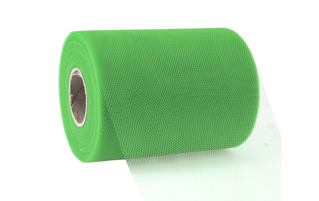 Pattberg Ruban textile Verona Tüll 11.2 cm x 50 m, citron vert