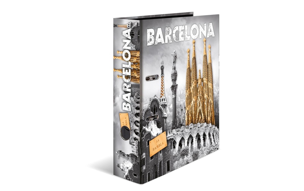 HERMA Dossier Barcelona 7 cm, Mehrfarbig