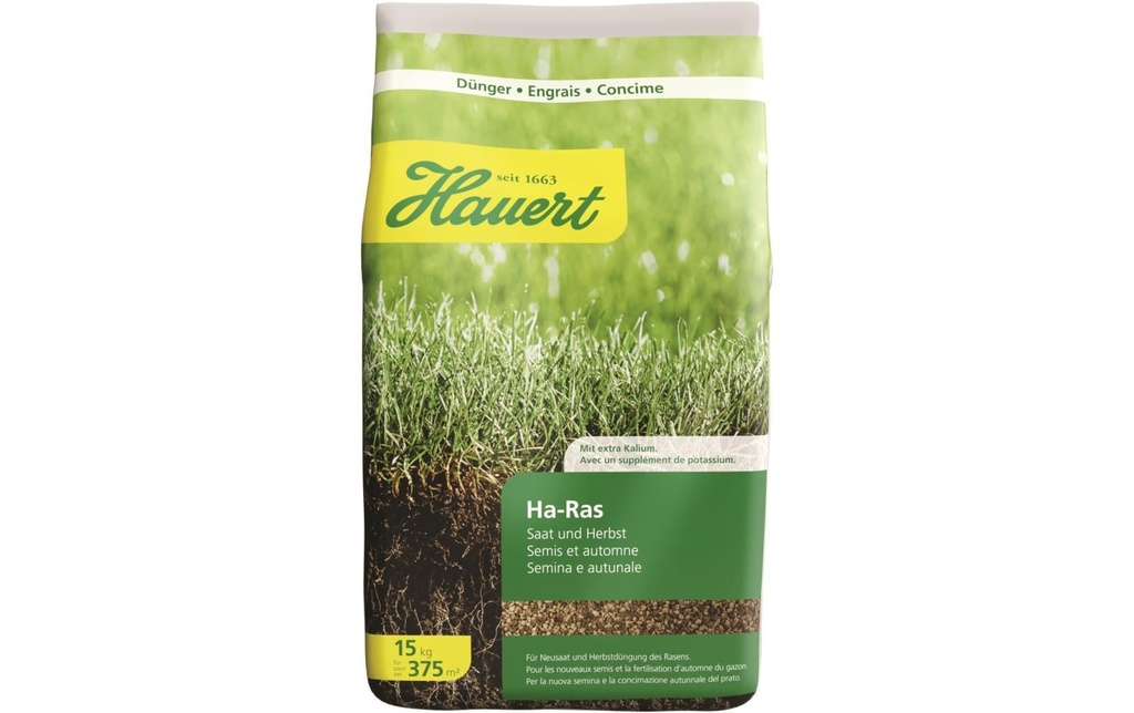 Hauert Engrais de semis et d’automne Ha-Ras 15 kg