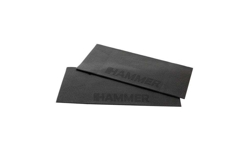 HAMMER Tapis de protection du sol S, 2 pièces, noir