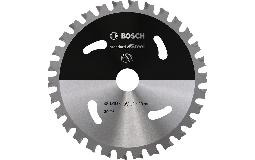 Bosch Professional Lame de scie circulaire Standard for Steel Ø 140, Z 30