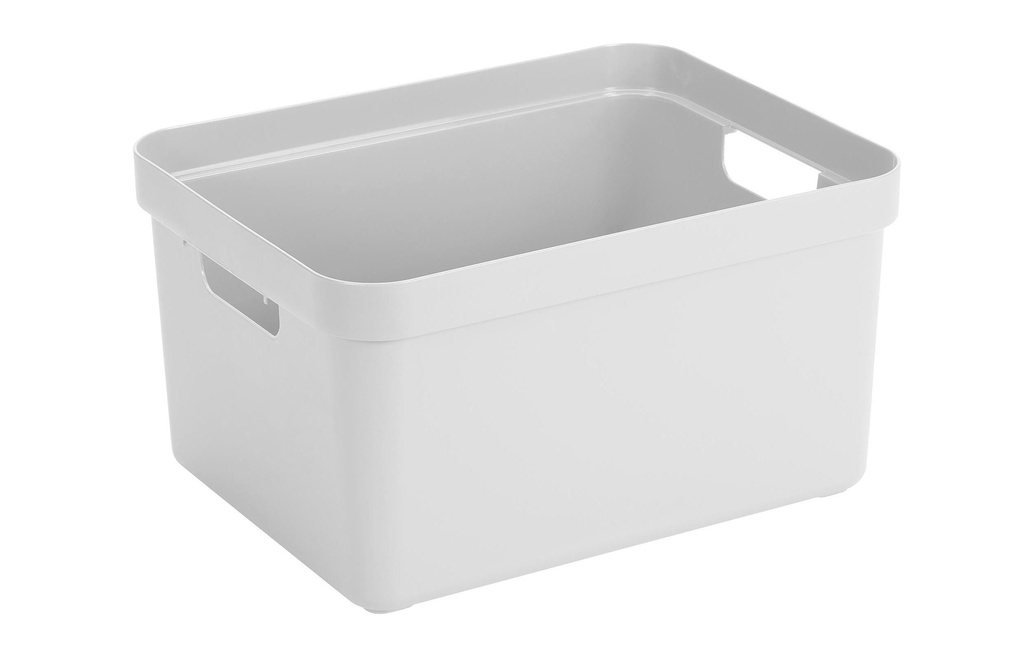Sigma Home Boîte de rangement 32 l Blanc