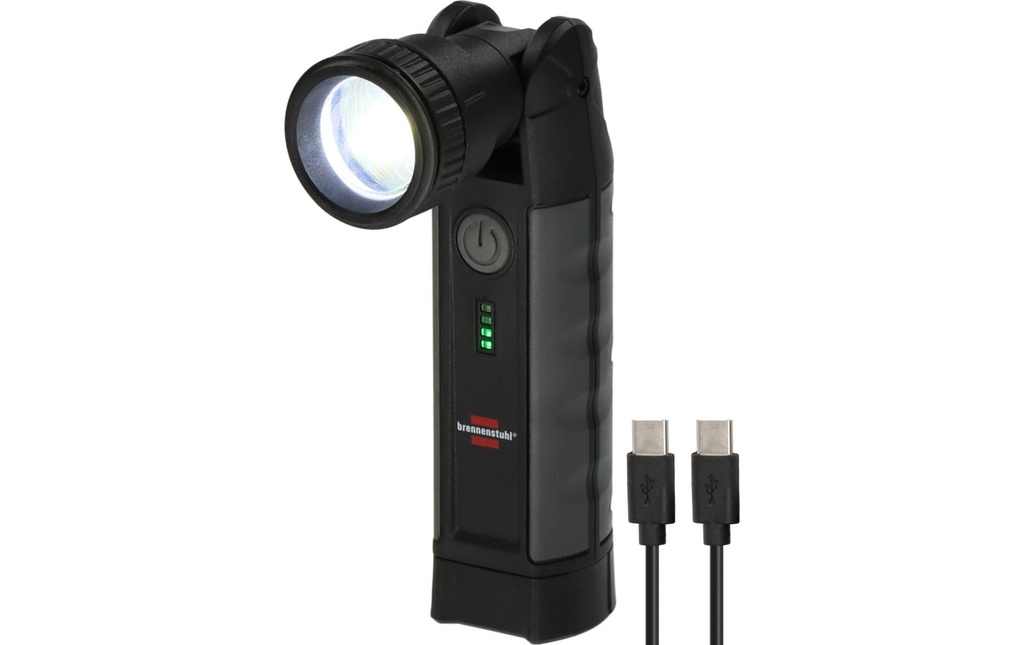Brennenstuhl Lampe de poche TL 1000ACW batterie Li-Ion, 1000 lm, IP54