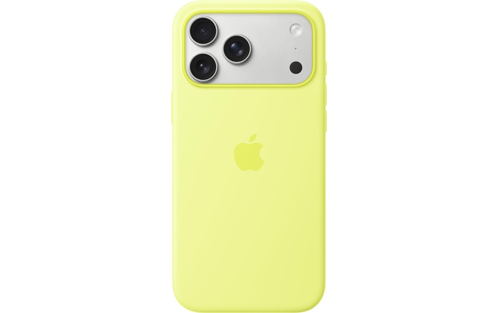 Apple Coque arrière Silicone MagSafe Case iPhone 17 Pro Max Jaune