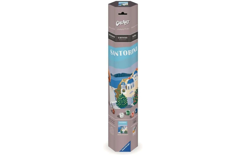 Ravensburger Peinture avec chiffres CreArt – shades of Santorini sur toile