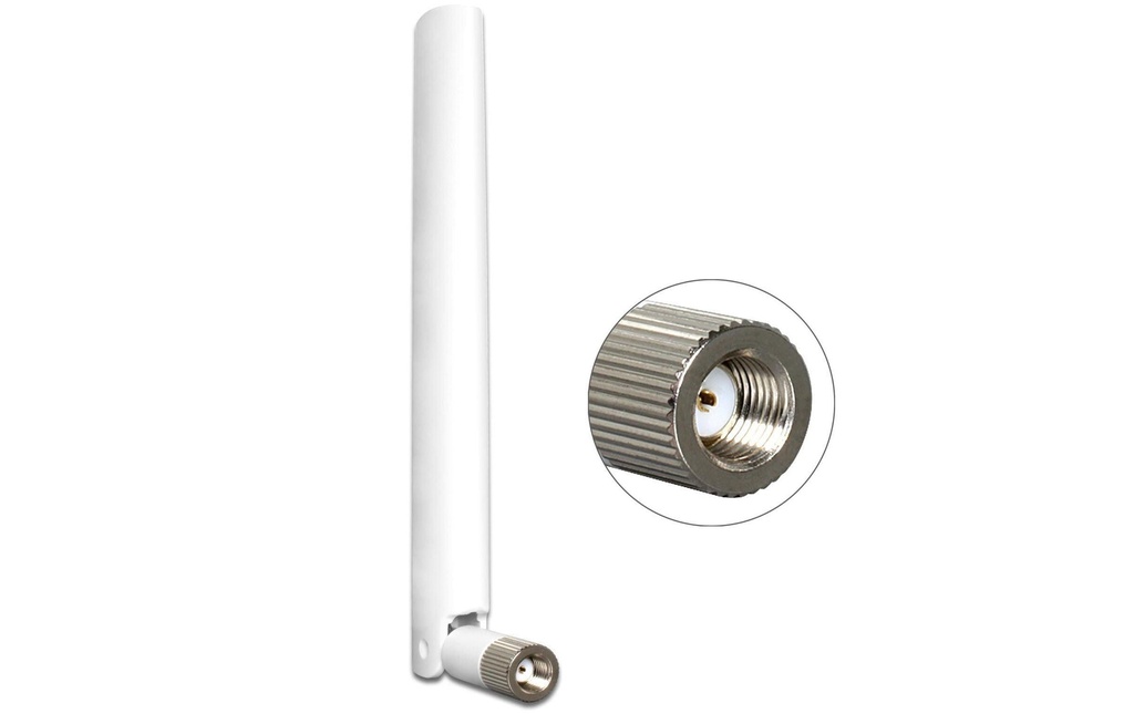 Delock Antenne Wi-Fi omnidirectionnelle RP-SMA 2 dBi Rayonnement omni directionnel