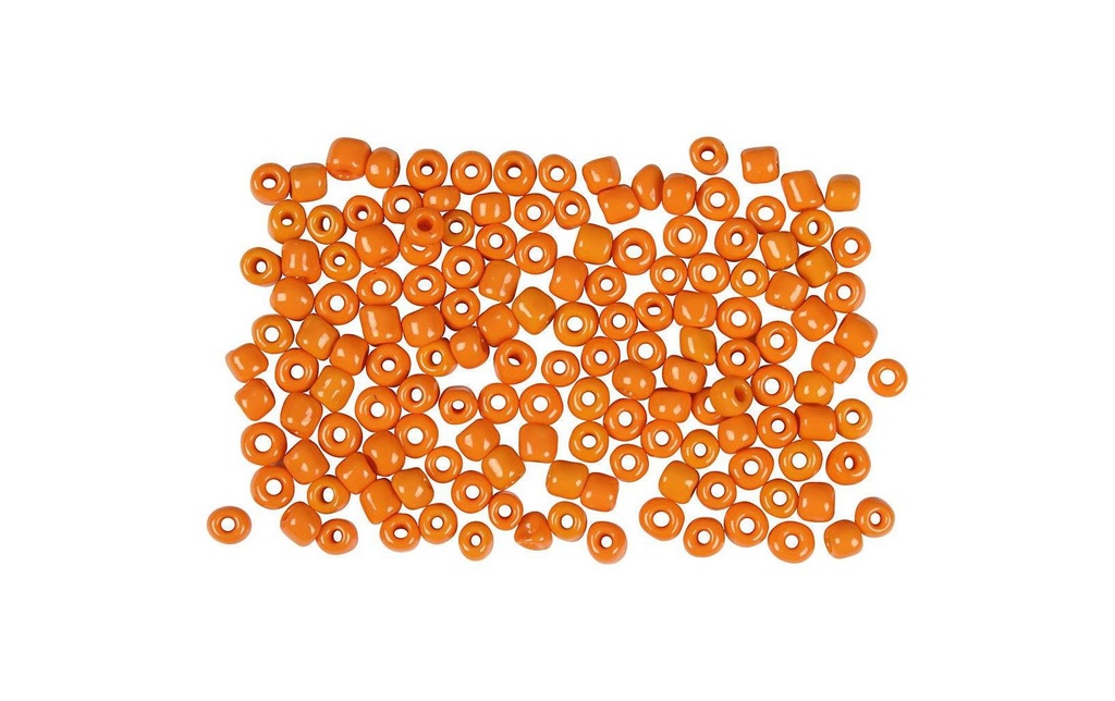 Creativ Company Perles de rocaille 8/0 Orange