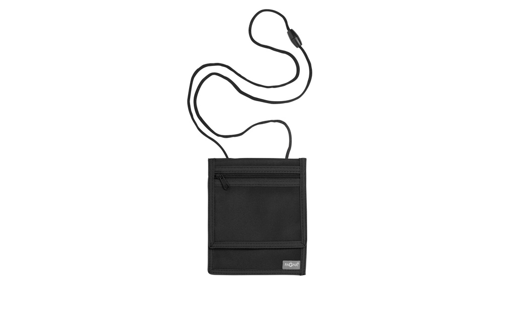 Pagna Pochette tour de cou XL Nylon, Noir