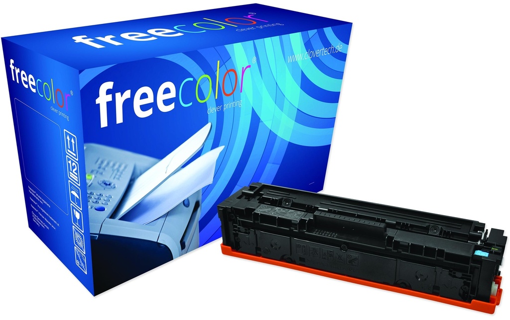 Freecolor Toner pour HP CF400 Cyan