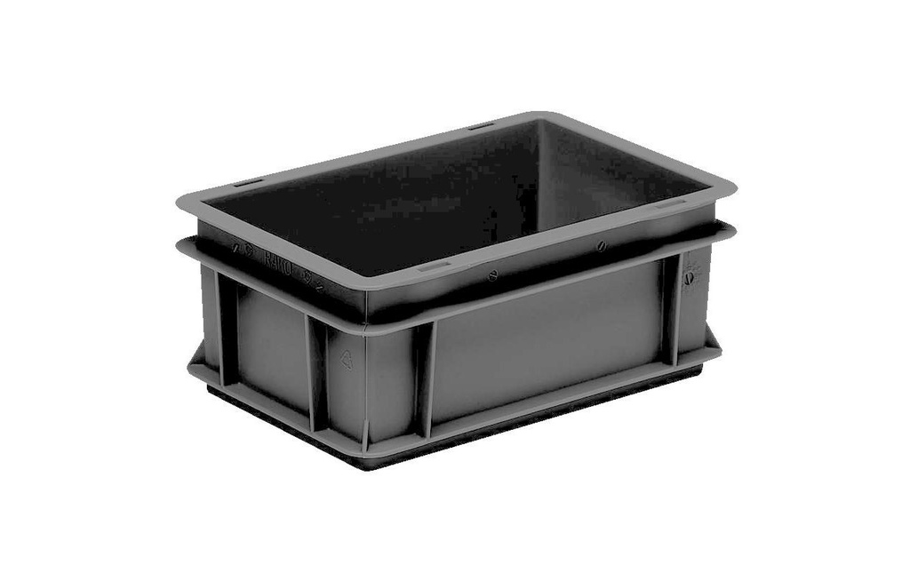 Utz Boîte empilable RAKO ESD 300 x 200 x 117 Noir