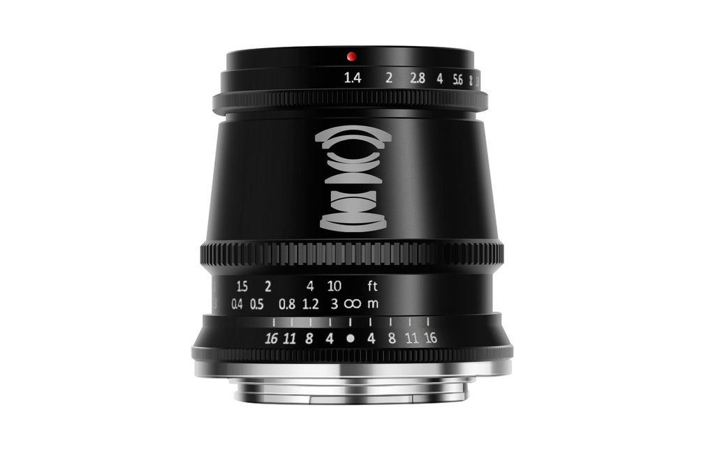 TTArtisan Longueur focale fixe APS-C 17mm F/1.4 – Sony E-Mount