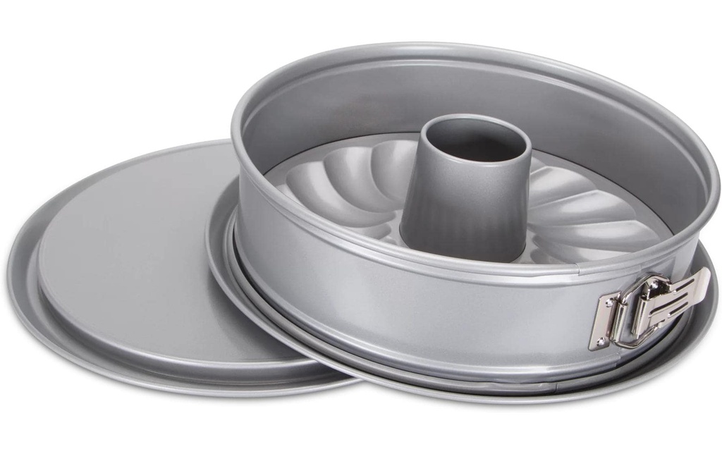 Städter Moule à charnière avec fond plat et fond tubulaire 28 cm