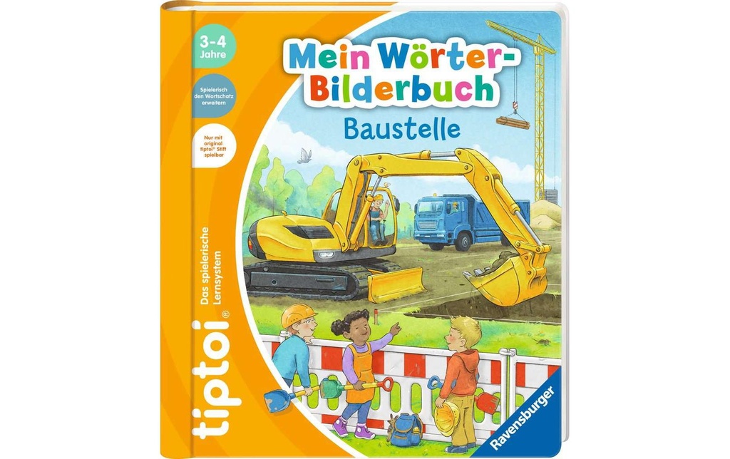 tiptoi Livre éducatif Mein Wörter-Bilderbuch Baustelle