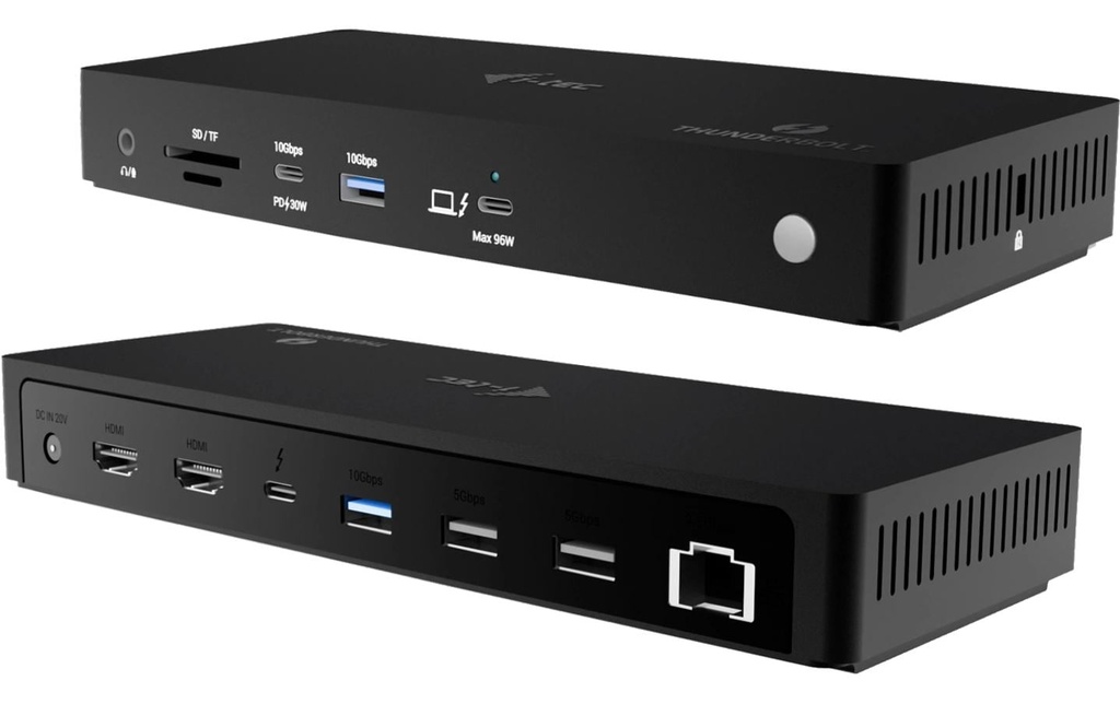 i-tec Station d'accueil TB4 3x écran, PD96 W