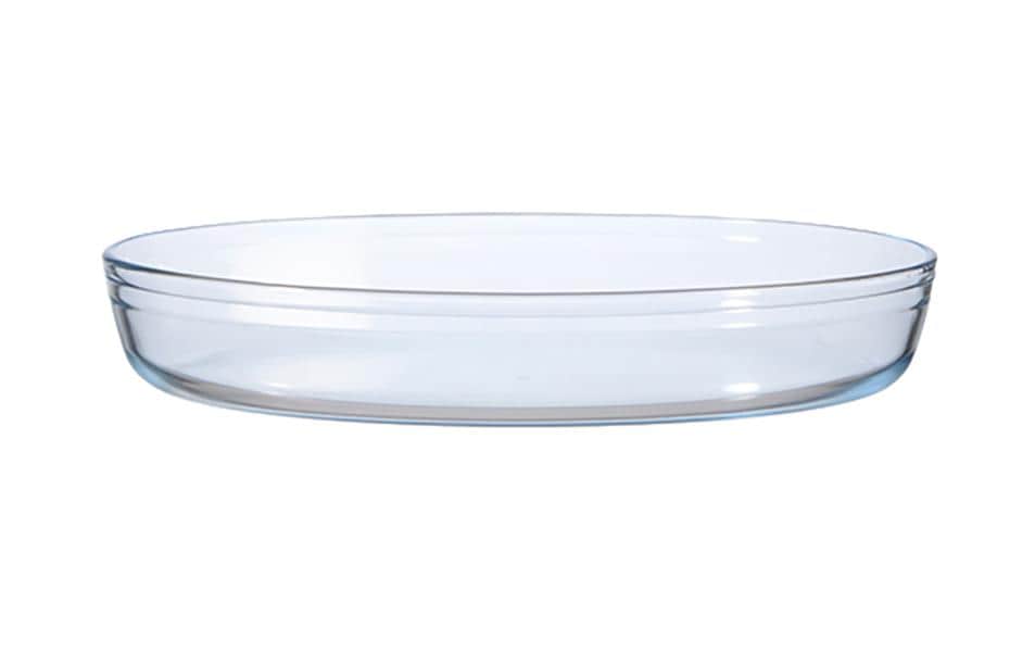 International Cookware Plat à gratin 39 x 27 cm Ovale, Transparent
