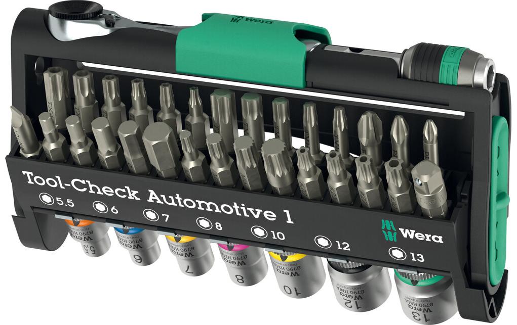 Wera Kits d’outils Tool-Check Automotive 1, 38 pièces 38 pièce(s)