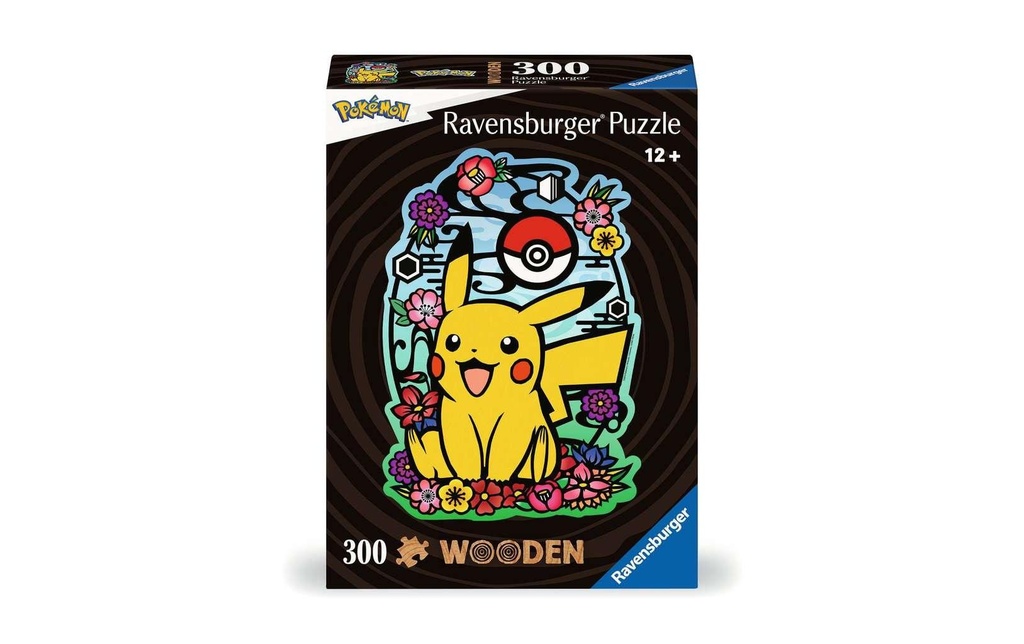 Ravensburger Puzzle en bois Pokémon Pikachu
