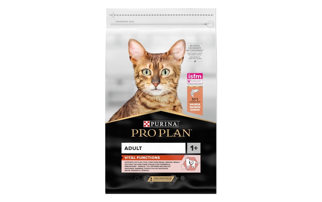 Purina Pro Plan Alimentation sèche Vital Functions Adult saumon 10 kg