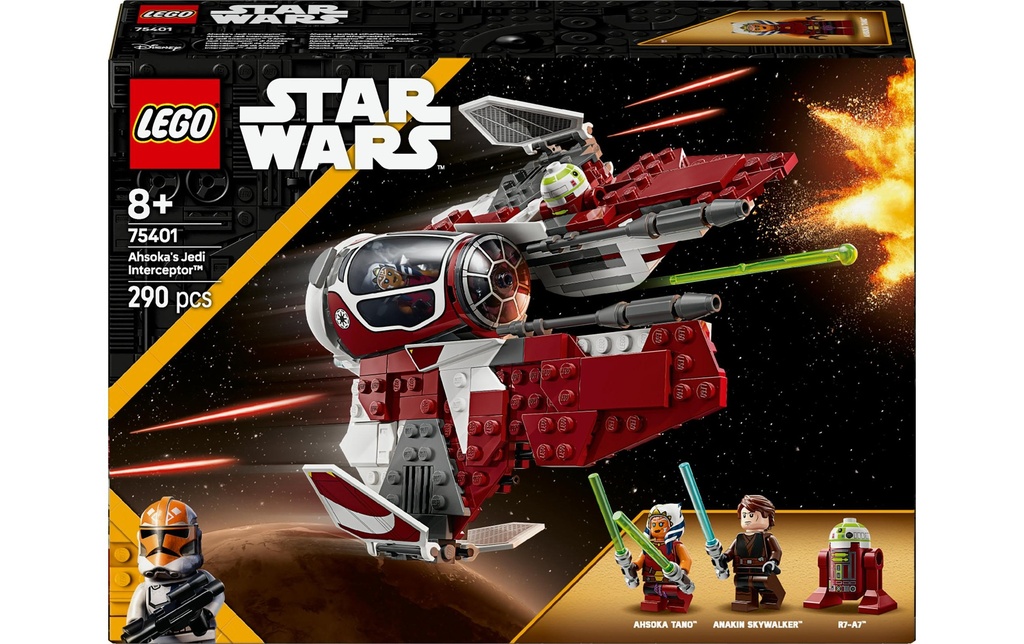 LEGO® Star Wars L'intercepteur Jedi d'Ahsoka 75401