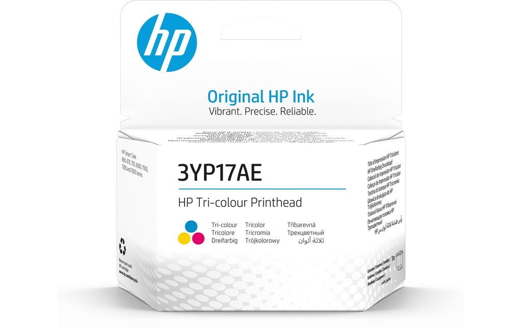 HP Tête d’impression 3YP17AE Tricolore Color