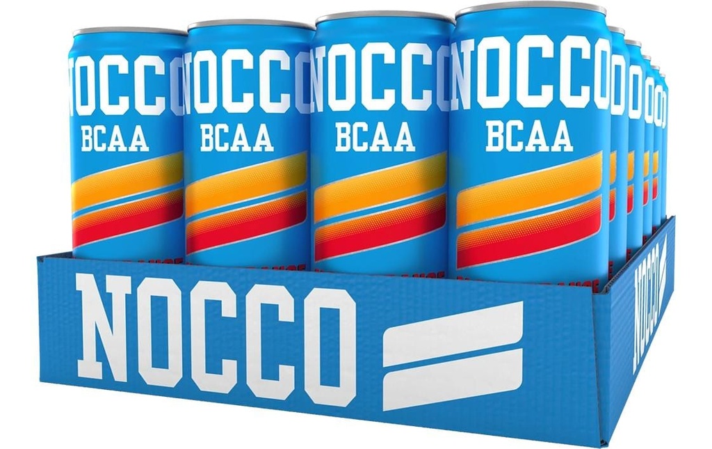 NOCCO Boisson BCAA Blood Orange Del Sol 24 x 0.33 l