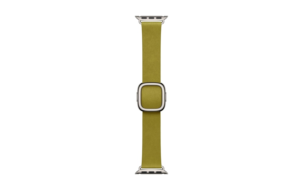 Apple Boucle moderne 42 mm Vert jaune L