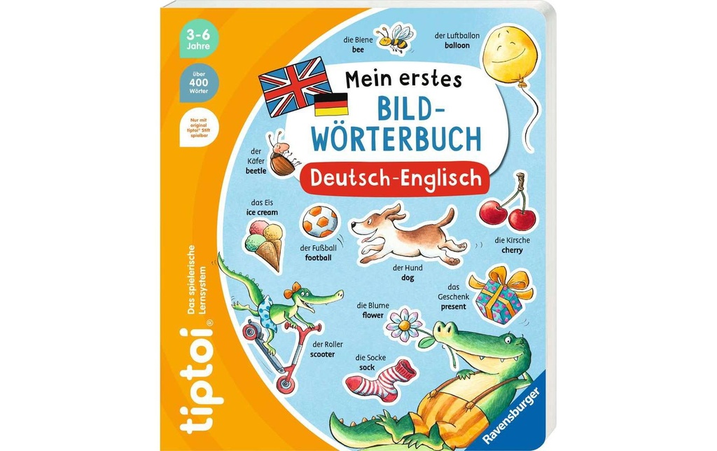 tiptoi Livre éducatif Mon premier dictionnaire illustré DE/EN