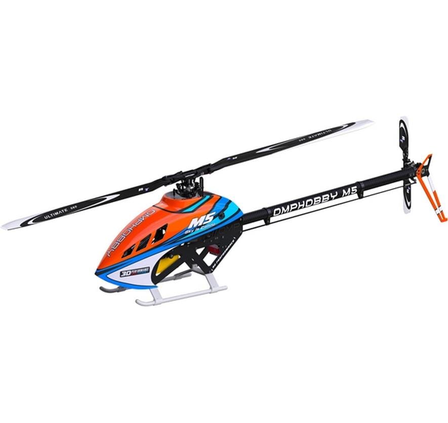 OMPHobby Hélicoptère M5 Cosmic-Orange Kit de construction et pales de rotor