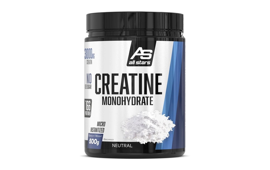 All Stars Poudre Creatin Monohydrat Neutre 500 g