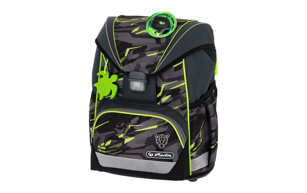 Herlitz Ensemble de sacs à dos pour l’école UltraLight Plus Wild Panther 4 pièces 22 l