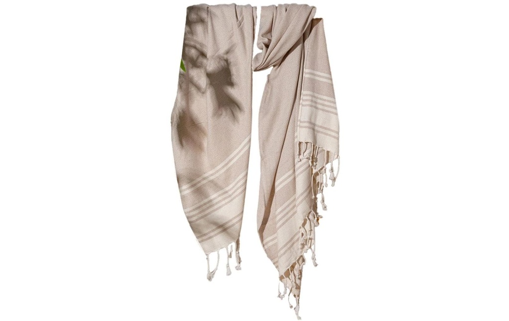 Foutastic Serviette de plage New Diamond Beige