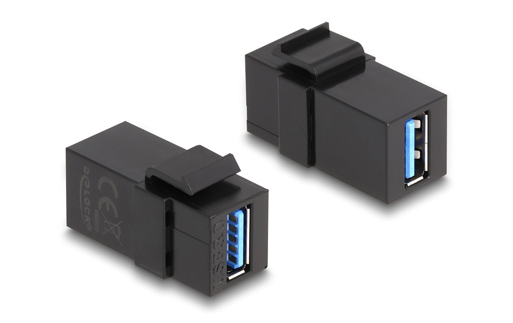 Delock Module Keystone USB 3.0 A Noir
