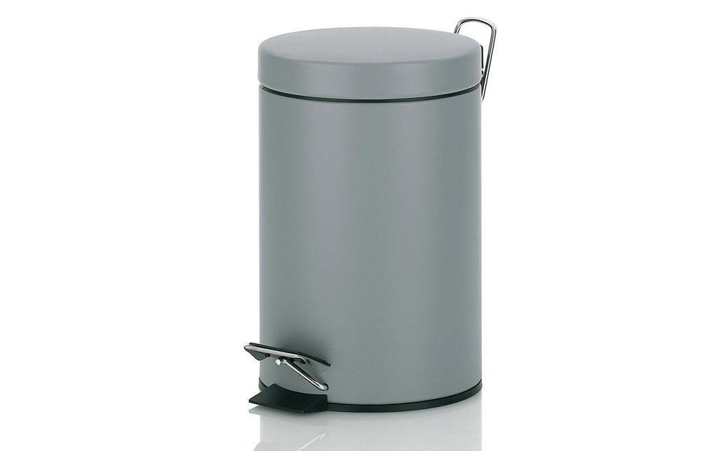 Kela Poubelle cosmétique Monaco 3 l, Gris clair