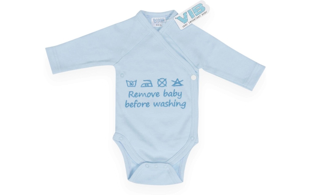Very Important Baby Body Retirer bébé avant le lavage Bleu