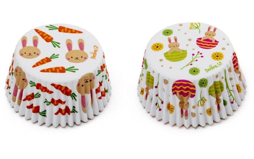 DECORA Moules en papier pour Pâques (36 pces)