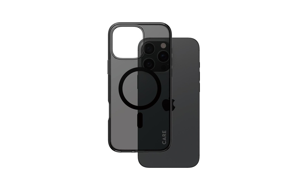 CARE Coque arrière Flagship iPhone 16 Pro Max Smokey