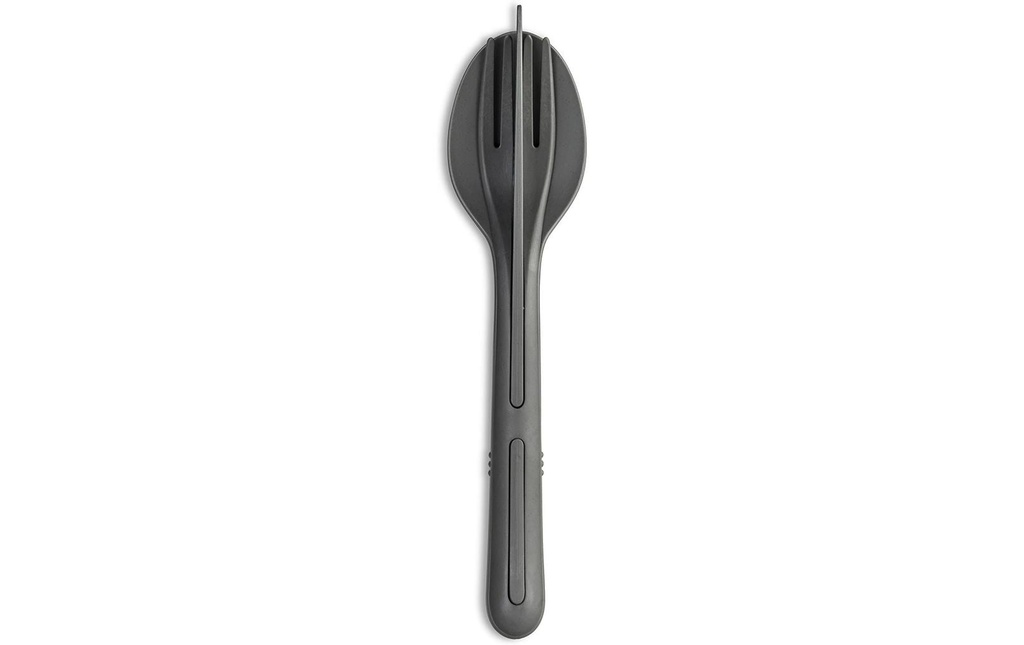 Koziol Couverts à emporter Klikk 3-pièce, Ash Grey