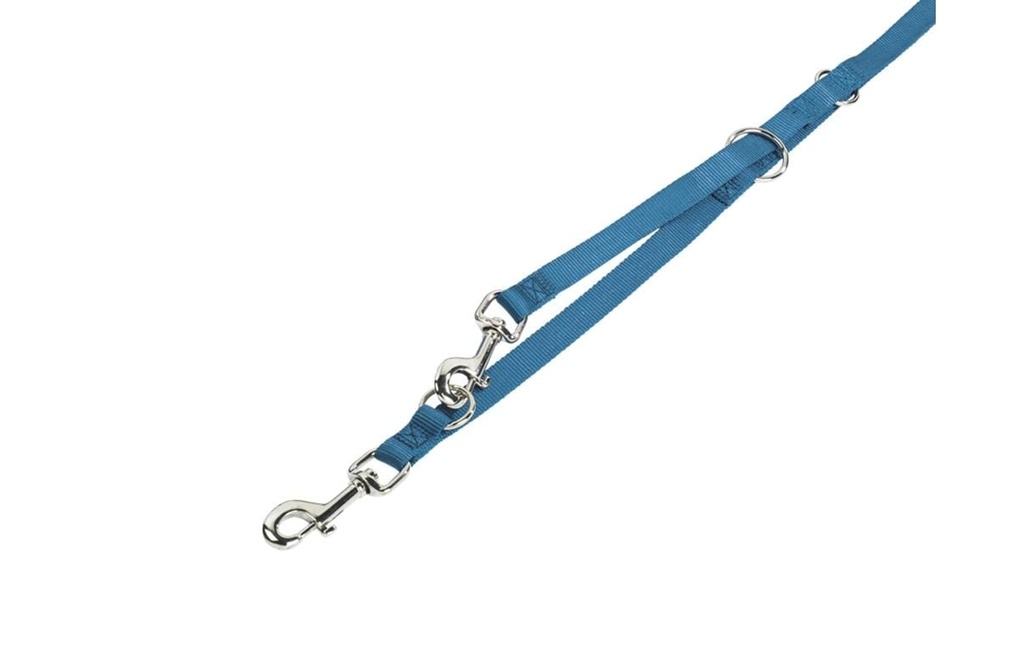 Nobby Laisse de chien Classic L, 2 m, 25 mm, bleu clair
