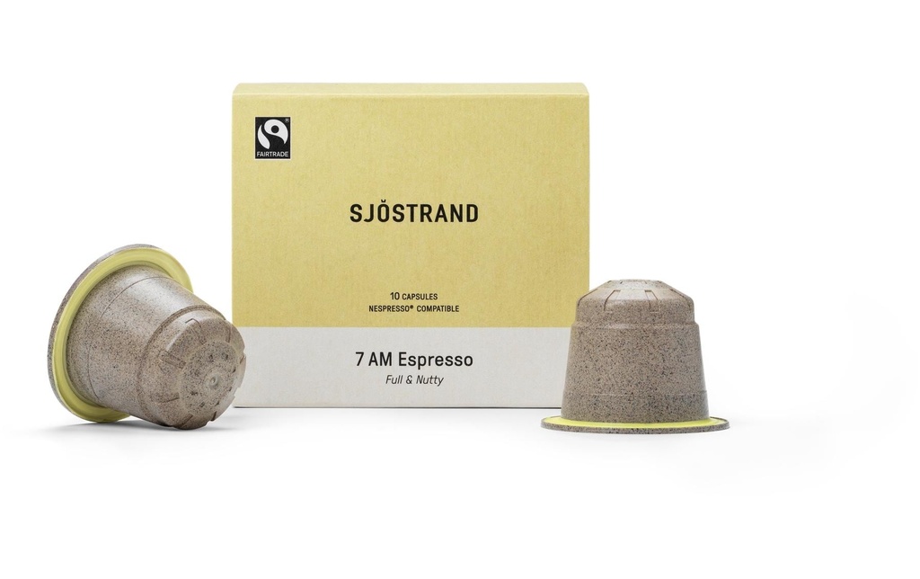 Sjöstrand Capsules de café 7 AM Espresso 10 Pièce/s